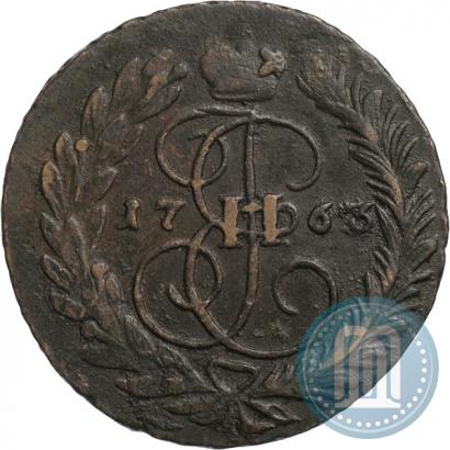 Фото 2 копейки 1763 года ММ 