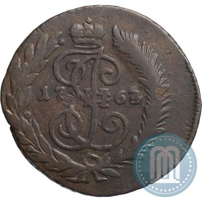 Фото 2 копейки 1763 года СПМ 