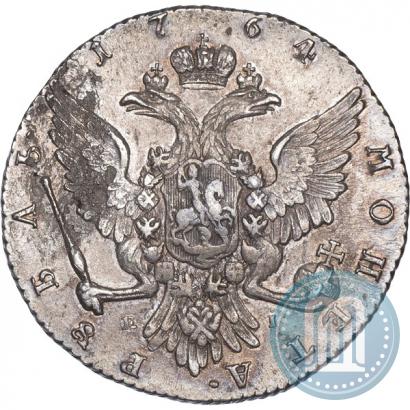 Фото 1 рубль 1764 года ММД-EI 