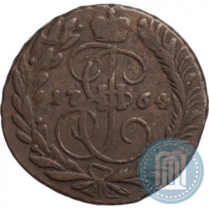 Фото 2 копейки 1764 года ММ 