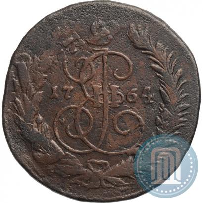 Фото 2 копейки 1764 года ЕМ 