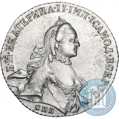 Фото 1 рубль 1765 года СПБ-СА 