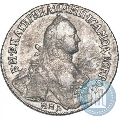 Фото Полуполтинник 1765 года ММД-EI-Т.I. 