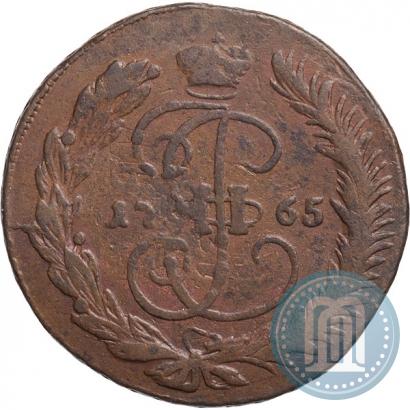 Фото 5 копеек 1765 года ММ 