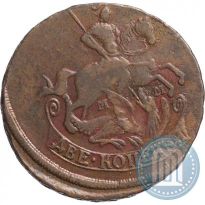 Фото 2 копейки 1765 года ММ 
