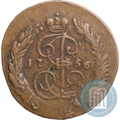 Фото 2 копейки 1766 года СПМ 