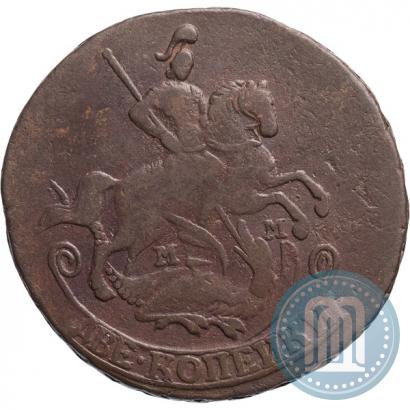 Фото 2 копейки 1766 года ММ 