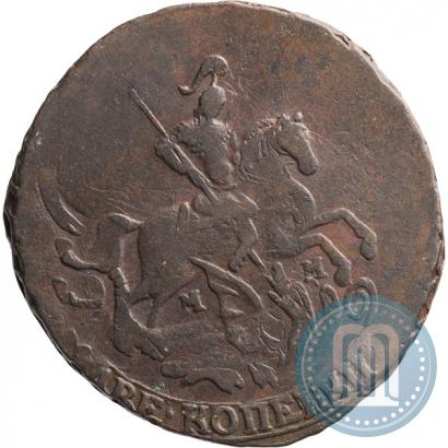 Фото 2 копейки 1766 года ММ 