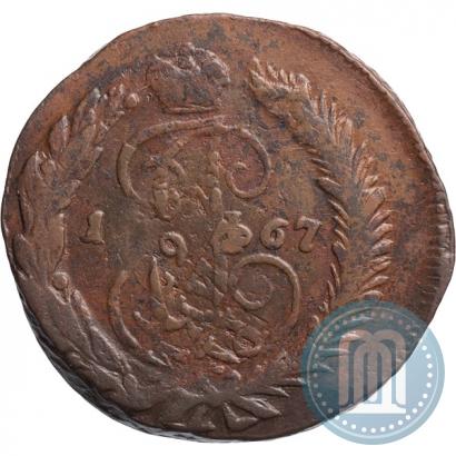 Фото 2 копейки 1767 года СПМ 