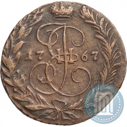 Фото 2 копейки 1767 года ЕМ 