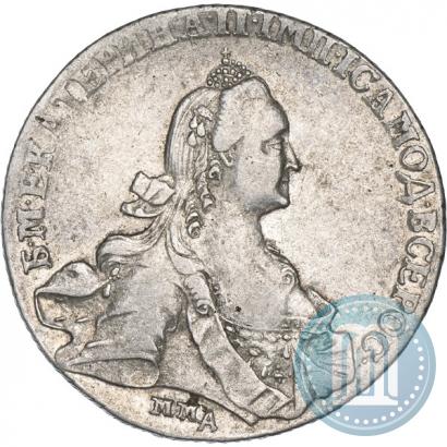 Фото 1 рубль 1768 года ММД-EI 