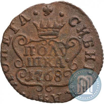 Фото Полушка 1768 года КМ 