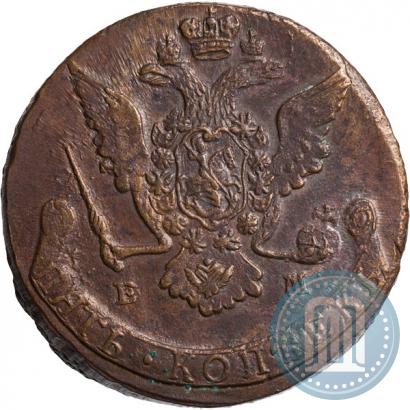Фото 5 копеек 1769 года ЕМ 