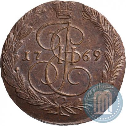 Фото 5 копеек 1769 года ЕМ 