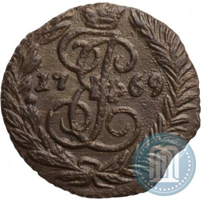 Фото Полушка 1769 года ЕМ 