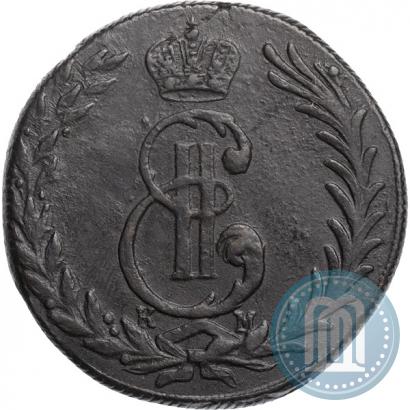 Фото 5 копеек 1770 года КМ 