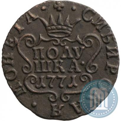 Фото Полушка 1771 года КМ 