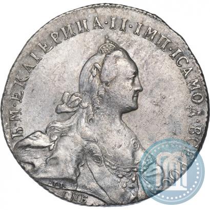 Фото 1 рубль 1772 года СПБ-ЯЧ-Т.I. 