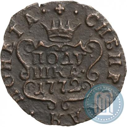 Фото Полушка 1772 года КМ 