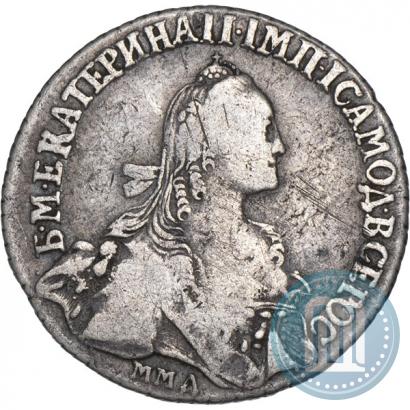 Фото Полуполтинник 1774 года ММД-СА 