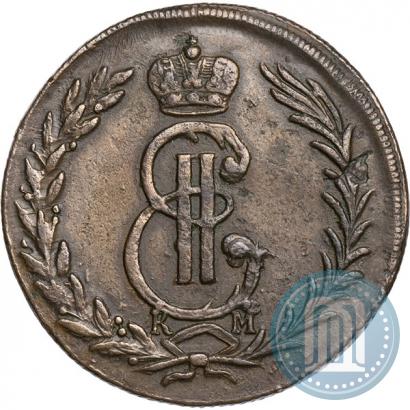 Фото 5 копеек 1774 года КМ 