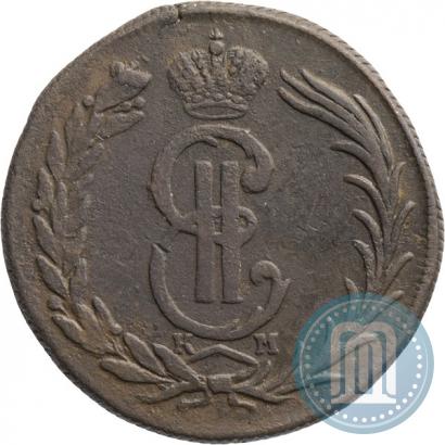 Фото 2 копейки 1775 года КМ 