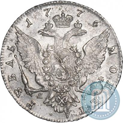 Фото 1 рубль 1776 года СПБ-ЯЧ 