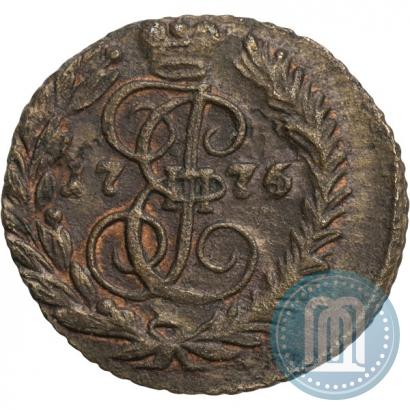 Фото Полушка 1776 года ЕМ 