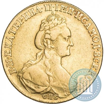 Фото 10 рублей 1779 года СПБ 