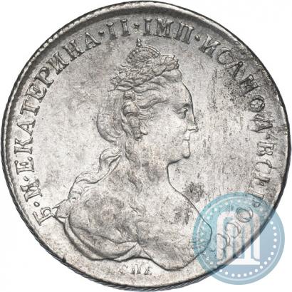 Фото 1 рубль 1780 года СПБ-ИЗ 