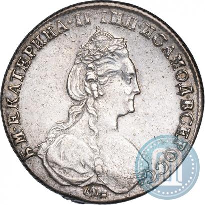 Фото 1 рубль 1781 года СПБ-ИЗ 