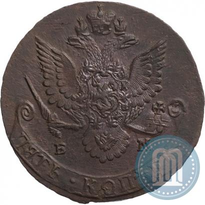 Фото 5 копеек 1781 года ЕМ 