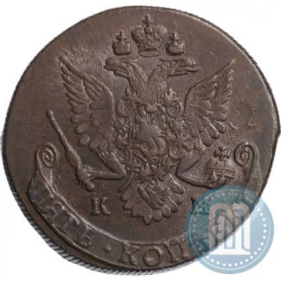 Picture 5 kopecks 1782 year КМ 