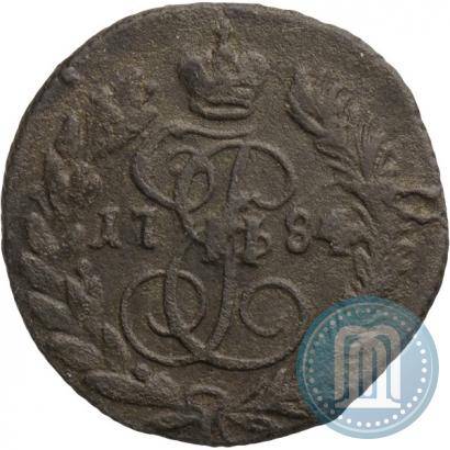 Фото Полушка 1784 года КМ 