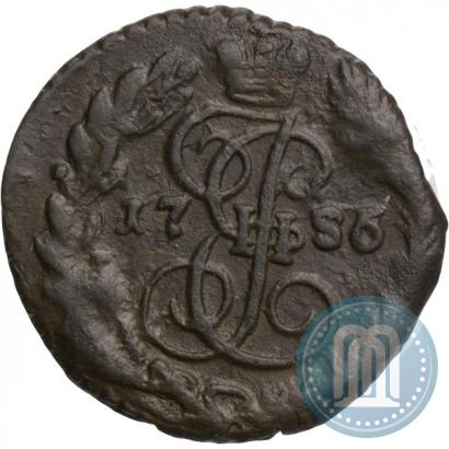 Фото Полушка 1786 года ЕМ 