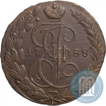 Picture 5 kopecks 1788 year ЕМ 