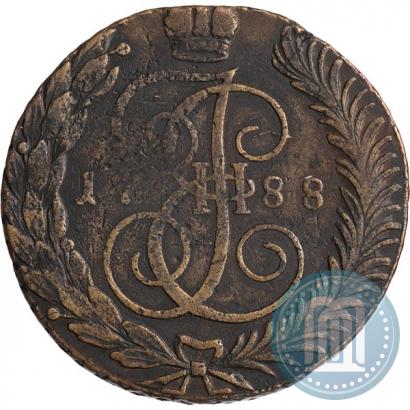 Фото 5 копеек 1788 года ТМ 