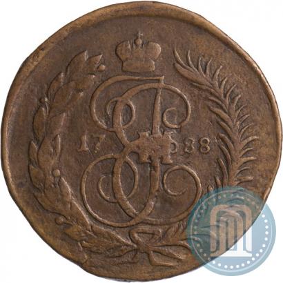 Picture 2 kopecks 1788 year ММ 