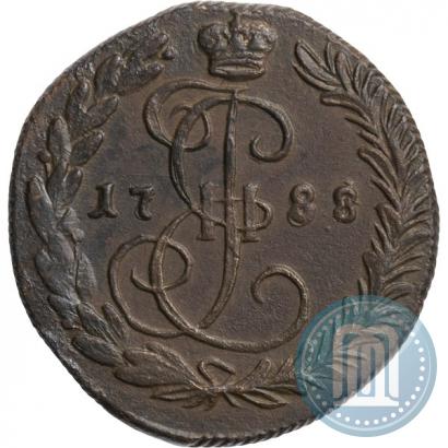 Фото Денга 1788 года КМ 
