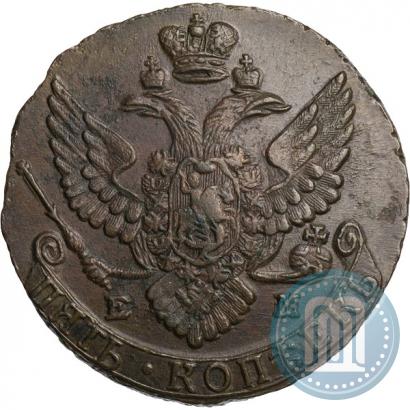 Picture 5 kopecks 1789 year ЕМ 