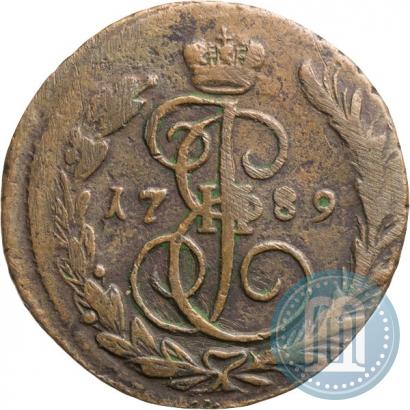 Фото 1 копейка 1789 года ЕМ 