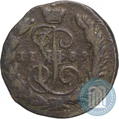 Фото 1 копейка 1789 года ЕМ 