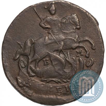 Picture 1 kopeck 1790 year ЕМ 
