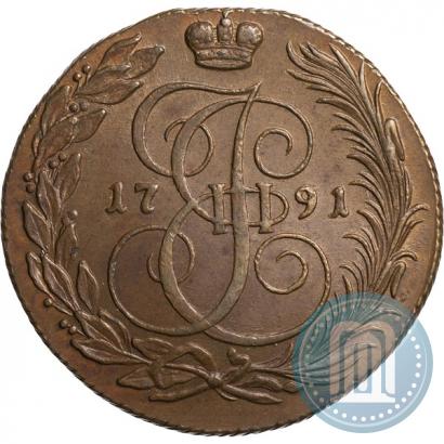 Picture 5 kopecks 1791 year КМ 