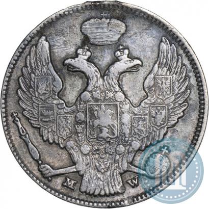 Picture 30 kopecks - 2 złotych 1838 year MW 