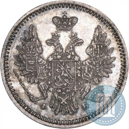 Фото 5 копеек 1856 года СПБ-ФБ 