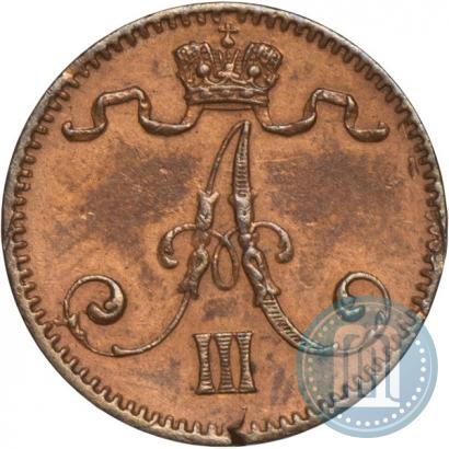Picture 1 penni 1888 year  