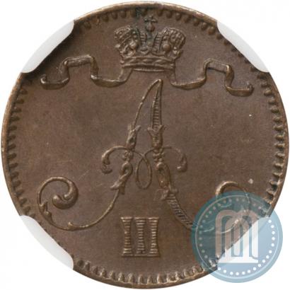 Picture 1 penni 1893 year  
