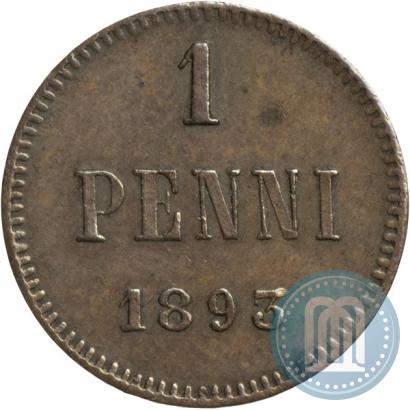 Picture 1 penni 1893 year  