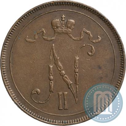 Picture 10 pennia 1897 year  